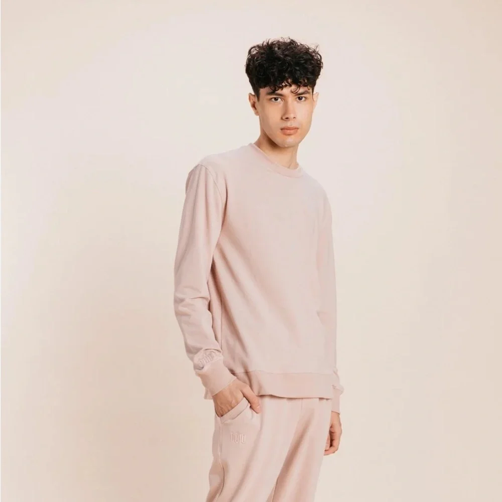 Men’s Ocio Leisurewear Classic Crewneck in Bloom - Picture 2 of 7